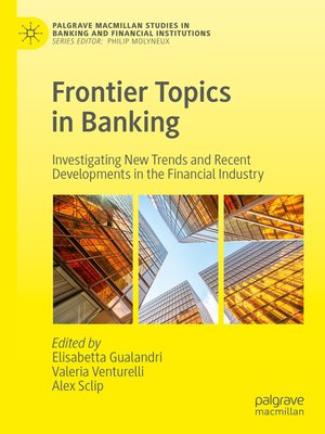 cover image of Frontier Topics in Banking
